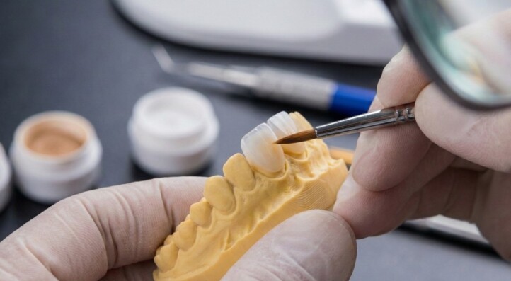 Sken otisk pro keramické fazety